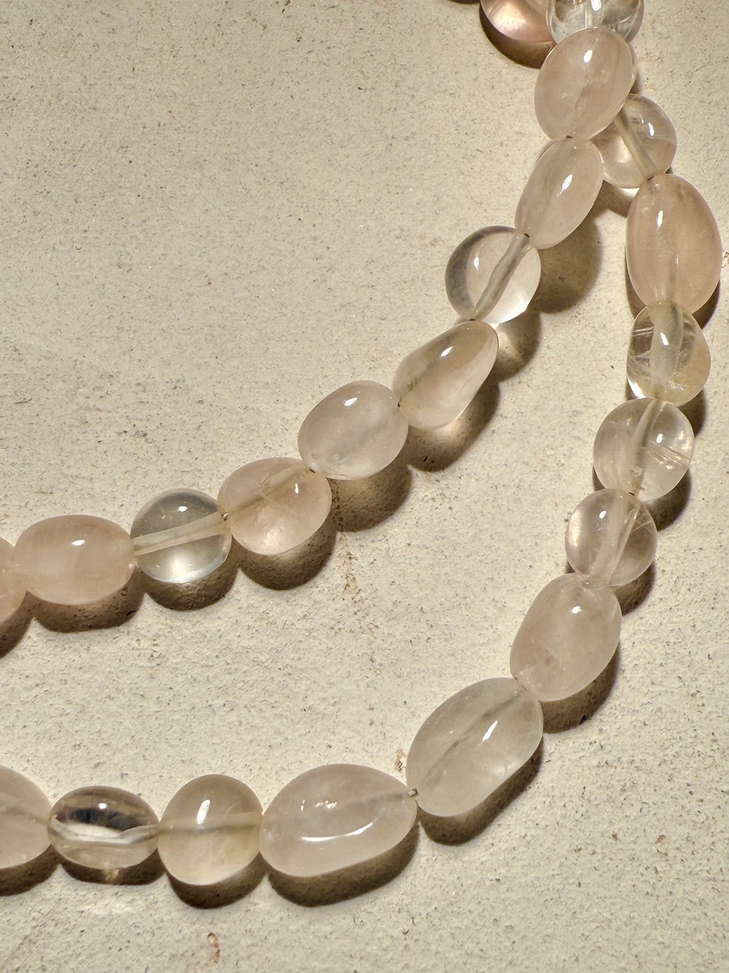 Pink Quartz Necklace