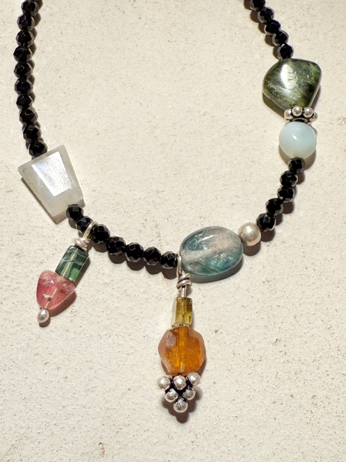 Black Spinel Necklace